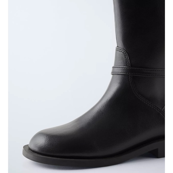 Zara Kids Black Boots - Picture 6 of 6